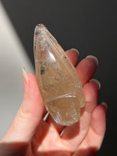 Load image into Gallery viewer, Young Alien Spirit Being carved Natural Citrine Skull