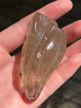 Load image into Gallery viewer, Young Alien Spirit Being carved Natural Citrine Skull