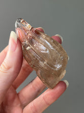 Load image into Gallery viewer, Young Alien Spirit Being carved Natural Citrine Skull