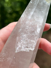 Load image into Gallery viewer, Clear (Colorless) Fluorite Bodywork wands (6 inch larger size)