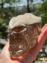 Load image into Gallery viewer, Cosmic Traveller Star Being - Smoky Citrine with Chlorite & Phantoms - nearly 3lbs