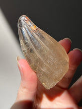 Load image into Gallery viewer, Young Alien Spirit Being carved Natural Citrine Skull