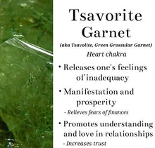 Load image into Gallery viewer, One of a kind - Rare XL Tsavorite Garnet necklace with Indicolite Blue Tourmaline