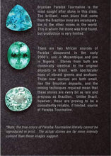 Load image into Gallery viewer, One of a kind - Rare XL Tsavorite Garnet necklace with Indicolite Blue Tourmaline