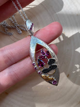 Load image into Gallery viewer, Lucky Koi Fish Feng Shui Garden necklace