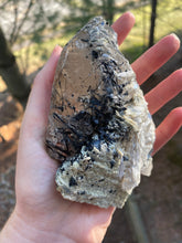 Load image into Gallery viewer, Huge Natural Citrine Cluster with Albite, Black Tourmaline & Green Lepidolite