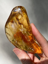Load image into Gallery viewer, Collectors Specimen - Huge 54.7g Amber with Insect legs inside