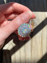 Load image into Gallery viewer, Top grade Ethiopian Opal and Tanzanite necklace