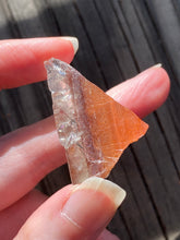 Load image into Gallery viewer, Unusual Barite triangle specimen crystal