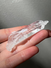 Load image into Gallery viewer, Beautiful natural double terminated Faden Quartz crystal with Fairy Frost