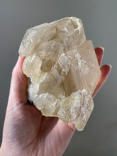 Load image into Gallery viewer, Natural Citrine Scepter with Green Tourmaline & Lepidolite