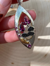 Load image into Gallery viewer, Lucky Koi Fish Feng Shui Garden necklace