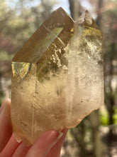 Load image into Gallery viewer, Collectors Specimen - Natural Citrine Tantric Twin, Self healed, gem clarity