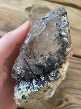 Load image into Gallery viewer, Huge Natural Citrine Cluster with Albite, Black Tourmaline & Green Lepidolite