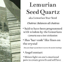 Load image into Gallery viewer, Hovave Art Lemurian Light crystal necklace with Sacred Masculine & Divine Feminine Symbols