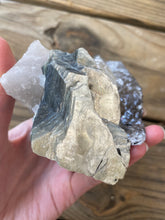 Load image into Gallery viewer, Huge Natural Citrine Cluster with Albite, Black Tourmaline & Green Lepidolite