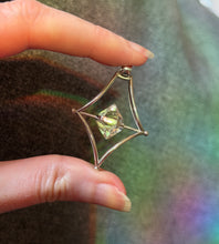 Load image into Gallery viewer, Herkimer Diamond (naturally double terminated) Stargate Pendant