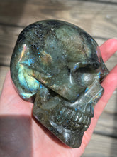 Load image into Gallery viewer, The Space Time Wizard Labradorite Skull Being