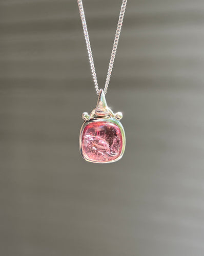 Gemmy Pink Tourmaline pendant