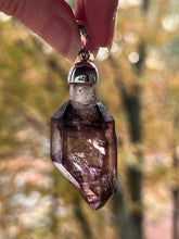 Load image into Gallery viewer, Shangaan Smoky Amethyst Scepter pendant