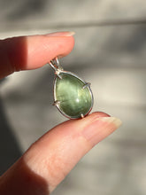 Load image into Gallery viewer, Abundance Unlocked - Cats Eye Jade pendant