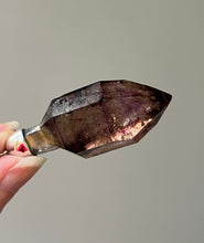 Load image into Gallery viewer, Shangaan Smoky Amethyst Scepter pendant