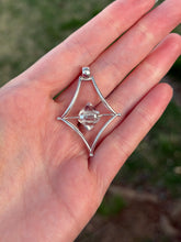 Load image into Gallery viewer, Herkimer Diamond (naturally double terminated) Stargate Pendant