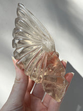 Load image into Gallery viewer, “Chief” Winged Star Being Traveler Skull in Smoky Quartz - Collectors crystal Specimen