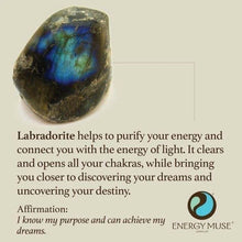 Load image into Gallery viewer, The Space Time Wizard Labradorite Skull Being