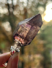 Load image into Gallery viewer, Shangaan Smoky Amethyst Scepter pendant