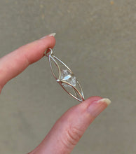 Load image into Gallery viewer, Herkimer Diamond (naturally double terminated) Stargate Pendant