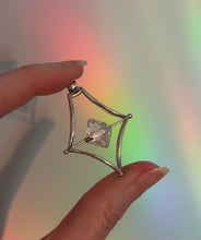 Load image into Gallery viewer, Herkimer Diamond (naturally double terminated) Stargate Pendant