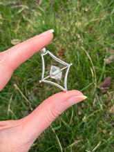 Load image into Gallery viewer, Herkimer Diamond (naturally double terminated) Stargate Pendant