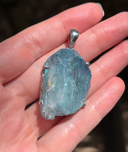 Collectors Drop - XL Aqua Aura Danburite pendant