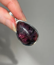 Load image into Gallery viewer, One of a kind - RARE XL Gem Grade Siberite aka Purple Tourmaline pendant