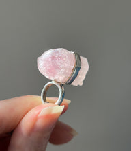 Load image into Gallery viewer, Naturally Double Terminated Pink Tourmaline crystal pendant