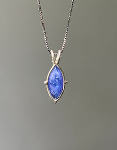 Top Quality Tanzanite necklace with incredible shimmer