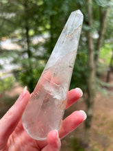 Load image into Gallery viewer, Clear (Colorless) Fluorite Bodywork wands (5.5 inch medium size)