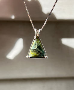 Rare Wavellite necklace