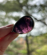 Load image into Gallery viewer, One of a kind - RARE XL Gem Grade Siberite aka Purple Tourmaline pendant