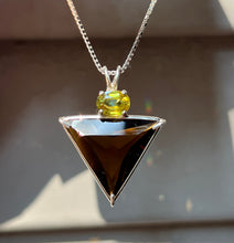 Load image into Gallery viewer, Natural Citrine Angelic Star Necklace with Radiant Sphene