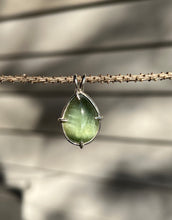 Load image into Gallery viewer, Abundance Unlocked - Cats Eye Jade pendant