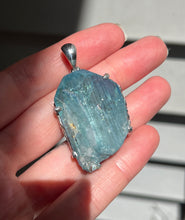 Load image into Gallery viewer, Collectors Drop - XL Aqua Aura Danburite pendant