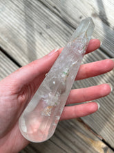 Load image into Gallery viewer, Clear (Colorless) Fluorite Bodywork wands (5.5 inch medium size)