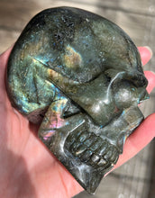 Load image into Gallery viewer, The Space Time Wizard Labradorite Skull Being