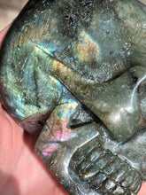 Load image into Gallery viewer, The Space Time Wizard Labradorite Skull Being