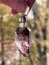 Load image into Gallery viewer, Shangaan Smoky Amethyst Scepter pendant