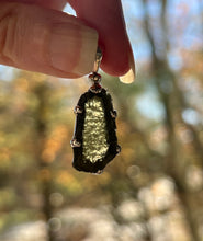 Load image into Gallery viewer, Genuine Czech Moldavite pendant 5.4 carats