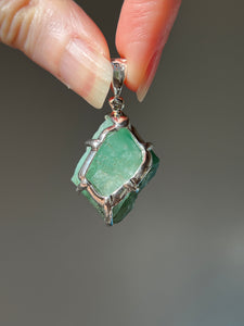 Natural Emerald pendant