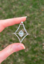 Load image into Gallery viewer, Herkimer Diamond (naturally double terminated) Stargate Pendant